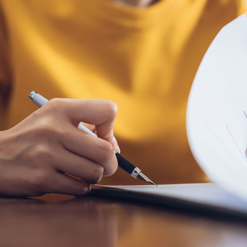 Person signing documents