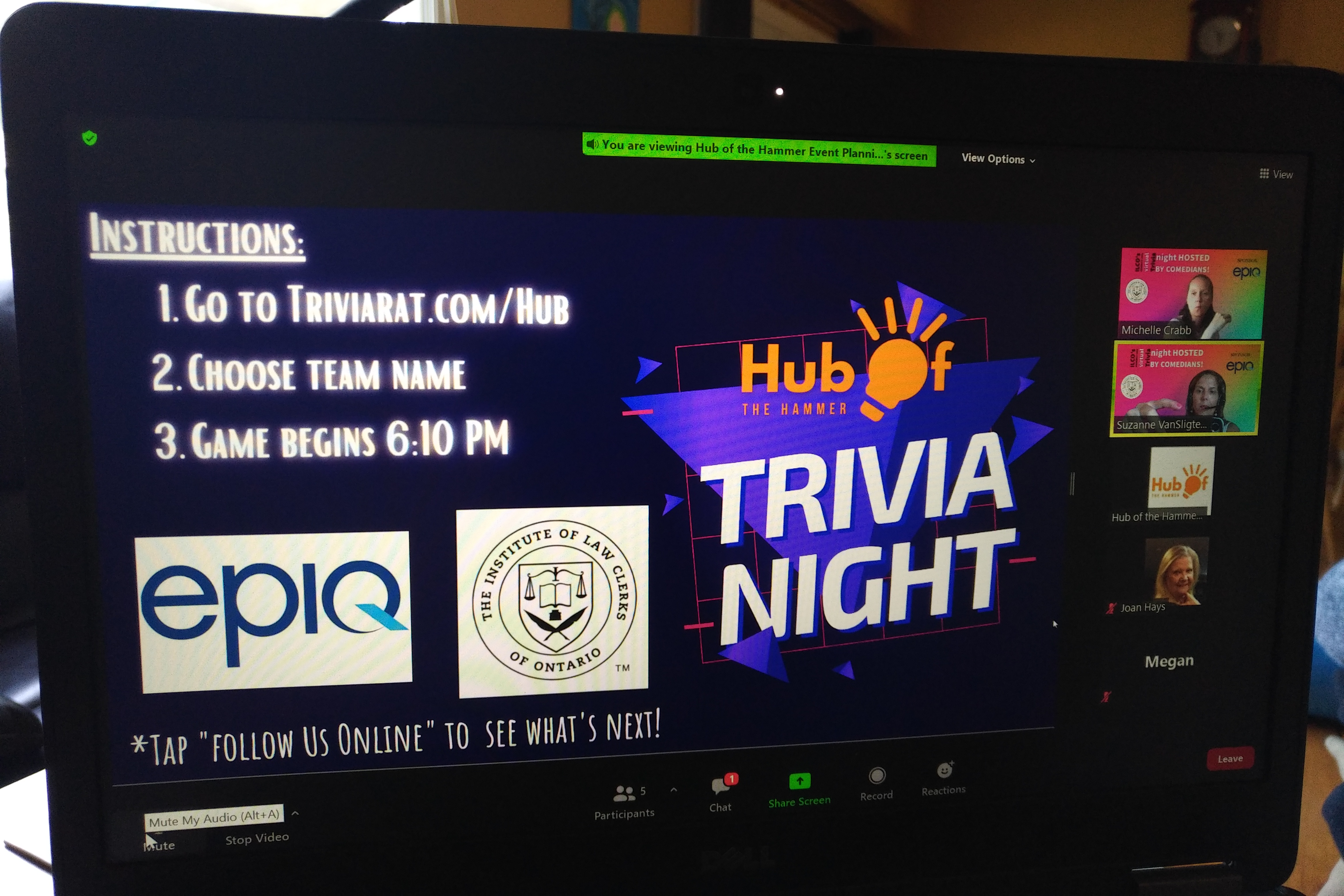 Trivia Night - fall FullWidthWhole