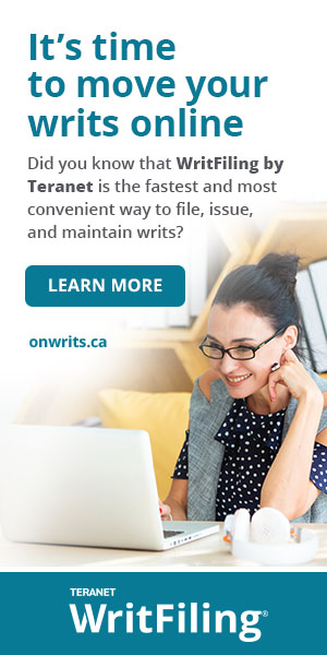 WritFiling by Teranet FullWidthHalf