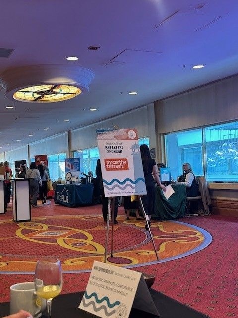 ILCO signage at conference