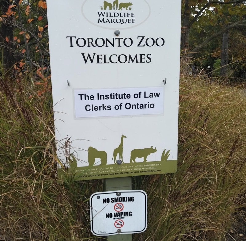 Signage at the Zoo
